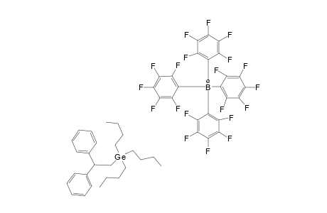 BU3GECH2C+PH2;1,1-DIPHENYL-2-(TRIBUTYLGERMYL)-ETHYLIUM-TETRAKIS-(PENTAFLUOROPHENYL)-BORATE