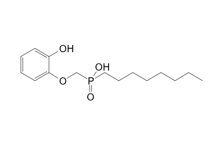 (2-Hydroxyphenoxy)methyl(octyl)phosphinic acid