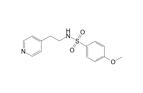 4-Methoxy-N-[2-(4-pyridinyl)ethyl]benzenesulfonamide