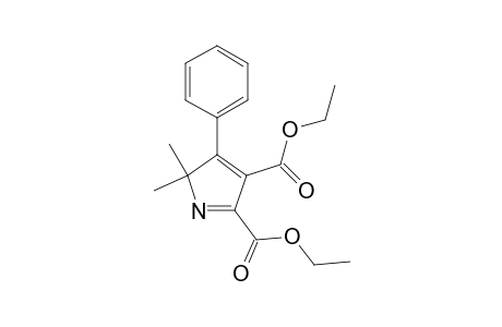 2H-Pyrrole-4,5-dicarboxylic acid, 2,2-dimethyl-3-phenyl-, diethyl ester