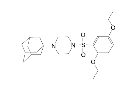 1-(1-Adamantyl)-4-[(2,5-diethoxyphenyl)sulfonyl]piperazine