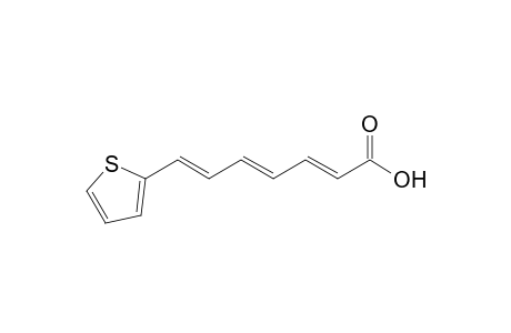 (2E,4E,6E)-7-(2-thienyl)-2,4,6-heptatrienoic acid