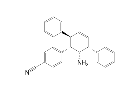 Benzonitrile, 4-(6-amino-2,5-diphenyl-3-cyclohexen-1-yl)-, (1.alpha.,2.alpha.,5.alpha.,6.beta.)-