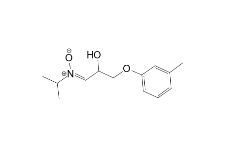 2-Propanol, 1-[(1-methylethyl)imino]-3-(3-methylphenoxy)-, N-oxide