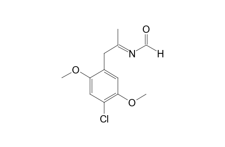 N-Formyl-4-chloro-2,5-dimethoxyphenylisopropylimine