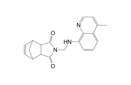 4-[2-(4-methylquinolin-8-yl)ethyl]-4-azatricyclo[5.2.1.0(2,6)]dec-8-ene-3,5-dione