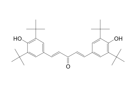 (1E,4E)-1,5-bis(3,5-ditert-butyl-4-hydroxy-phenyl)penta-1,4-dien-3-one