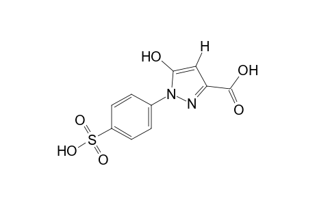 4,5-dihydro-5-oxo-1-(p-sulfophenyl)-3-pyrazolecarboxylic acid