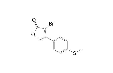 4-bromanyl-3-(4-methylsulfanylphenyl)-2H-furan-5-one