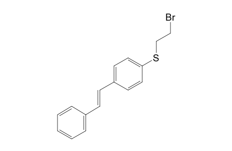 1-(2-bromoethylsulfanyl)-4-[(E)-styryl]benzene