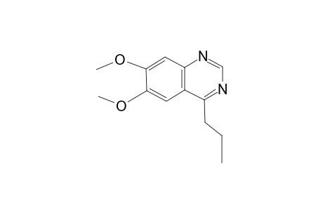 6,7-DIMETHOXY-4-PROPYLQUINAZOLINE