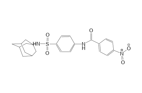 N-{4-[(1-adamantylamino)sulfonyl]phenyl}-4-nitrobenzamide