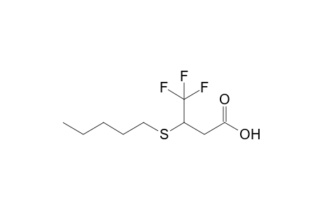 3-(Pentylthio)-3-(trifluoromethyl)propanoic acid