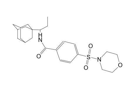 N-[1-(1-adamantyl)propyl]-4-(4-morpholinylsulfonyl)benzamide