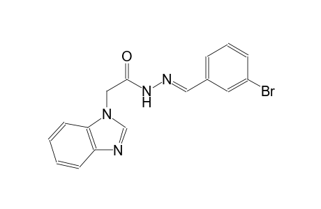 1H-benzimidazole-1-acetic acid, 2-[(E)-(3-bromophenyl)methylidene]hydrazide