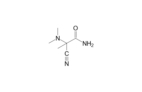 2-cyano-2-(dimethylamino)propionamide
