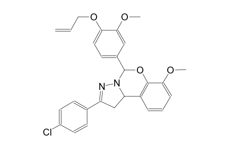 5-[4-(allyloxy)-3-methoxyphenyl]-2-(4-chlorophenyl)-7-methoxy-1,10b-dihydropyrazolo[1,5-c][1,3]benzoxazine