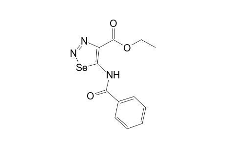 Ethyl 5-(benzoylamino)-1,2,3-selenadiazole-4-carboxylate