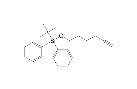 tert-Butyl-hex-5-ynoxy-diphenyl-silane