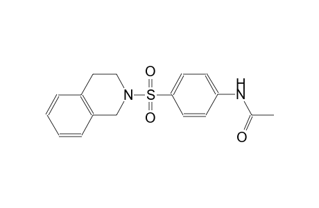 acetamide, N-[4-[(3,4-dihydro-2(1H)-isoquinolinyl)sulfonyl]phenyl]-