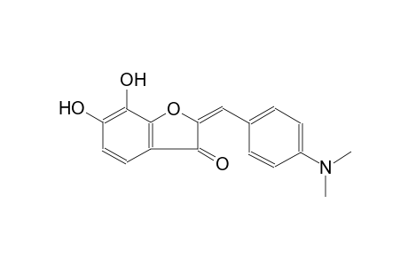 (2E)-2-[4-(dimethylamino)benzylidene]-6,7-dihydroxy-1-benzofuran-3(2H)-one