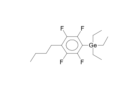 1-TRIETHYLGERMYL-4-BUTYLTETRAFLUOROBENZENE