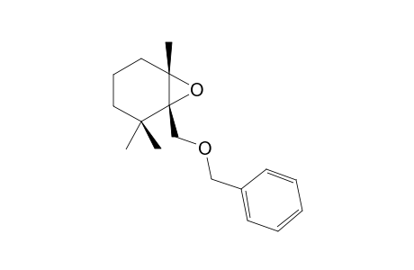 (1A-S,5A-S)-1A-BENZYLOXYMETHYL-2,2,5A-TRIMETHYL-PERHYDROBENZO-[B]-OXIRENE