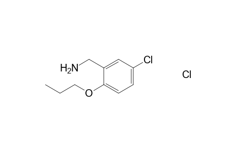 5-Chloro-2-propoxyphenylmethanamine hydrochloride