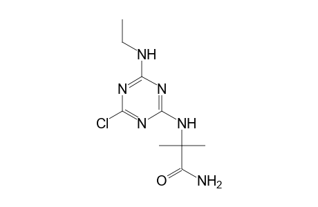 Propanamide, 2-[[4-chloro-6-(ethylamino)-1,3,5-triazin-2-yl]amino]-2-methyl-