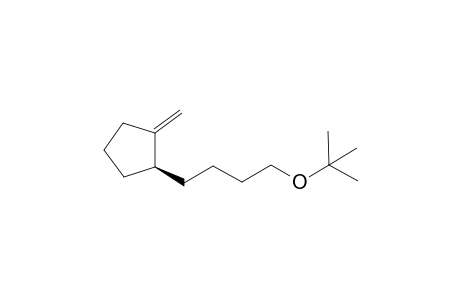 (+)-(R)-1-(4-tert-butoxybutyl)-2-methylenecyclopentane