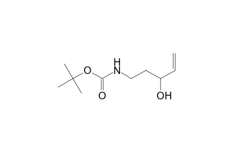 N-(3-hydroxypent-4-enyl)carbamic acid tert-butyl ester