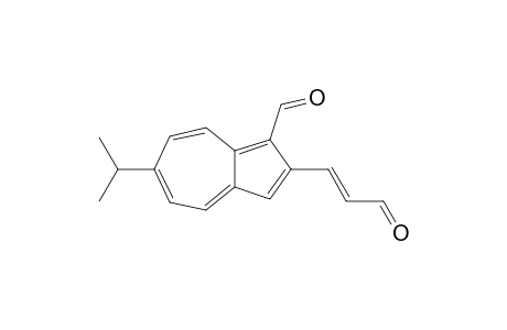 2-(2-Formylvinyl)-6-isopropylazulene-1-carbaldehyde