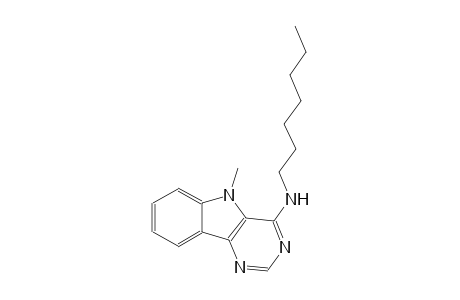 N-heptyl-5-methyl-5H-pyrimido[5,4-b]indol-4-amine