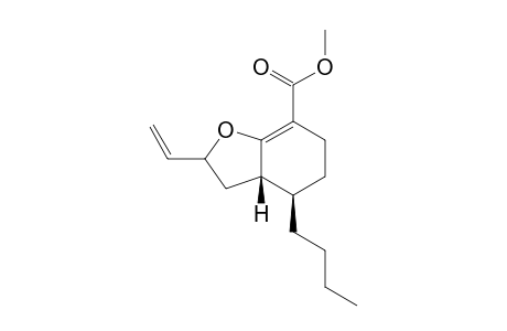 (3aS,4R)-4-Butyl-7-methoxycarbonyl-2-vinyl-2,3,3a,4,5,6-hexahydro-2,3-benzofuran