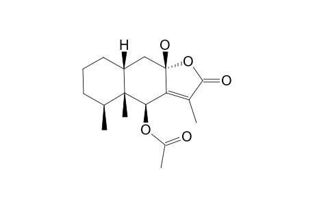 6-BETA-ACETOXY-8-BETA-HYDROXY-EREMOPHIL-7(11)-EN-12,8-ALPHA-OLIDE