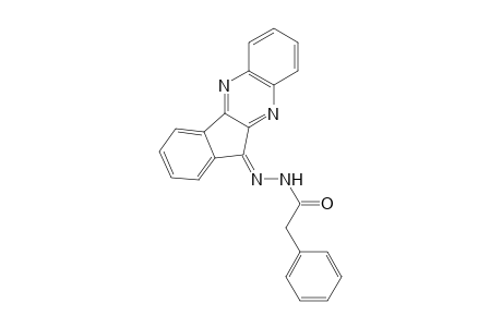 N'-[(11Z)-11H-Indeno[1,2-b]quinoxalin-11-ylidene]-2-phenylacetohydrazide