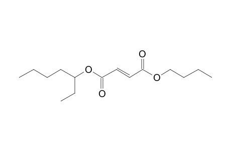 Fumaric acid, butyl 3-heptyl ester