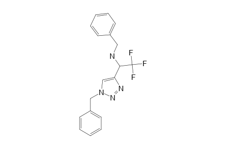 N-BENZYL-1-(1-BENZYL-1H-1,2,3-TRIAZOL-4-YL)-2,2,2-TRIFLUOROETHANAMINE