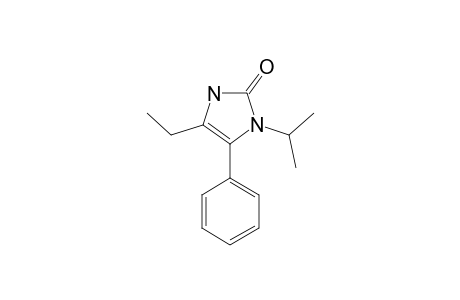 4-ETHYL-1-ISOPROPYL-5-PHENYL-4-IMIDAZOLIDIN-2-ONE