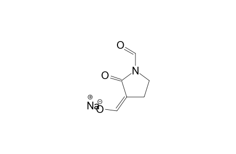 1-Pyrrolidinecarboxaldehyde, 3-(hydroxymethylene)-2-oxo-, sodium salt