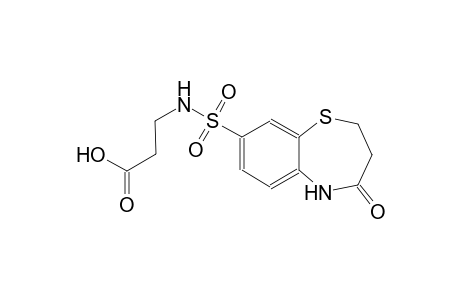 beta-alanine, N-[(2,3,4,5-tetrahydro-4-oxo-1,5-benzothiazepin-8-yl)sulfonyl]-