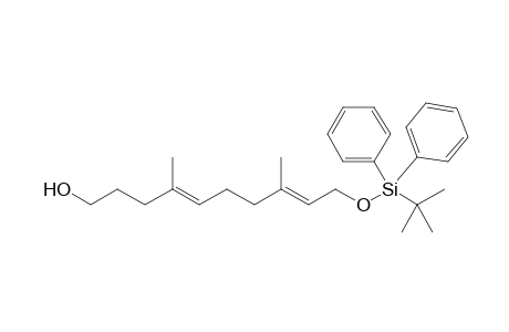 (4E,8E)-10-((tert-butyldiphenylsiyl)oxy)-4,8-dimethyldeca-4,8-dien-1-ol