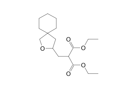 Diethyl 2-(2-oxaspiro[4.5]decan-3-ylmethyl)malonate