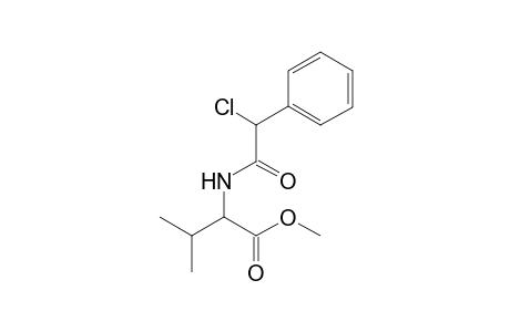 2-[(2-chloro-1-oxo-2-phenylethyl)amino]-3-methylbutanoic acid methyl ester