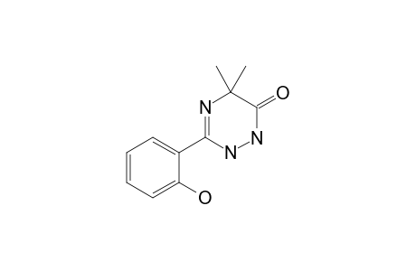 1,4,5,6-TETRAHHYDRO-3-(2-HYDROXYPHENYL)-5,5-DIMETHYL-1,2,4-TRIAZIN-6-ONE