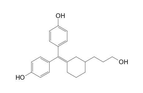 3-(3'-Hydroxypropyl)-1-[bis(p-hydroxyphenyl)methylene]cyclohexane
