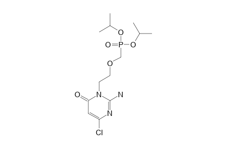 2-AMINO-4-CHLORO-1-[2-(DIISOPROPYLPHOSPHORYLMETHOXY)-ETHYL]-PYRIMIDIN-6(1H)-ONE