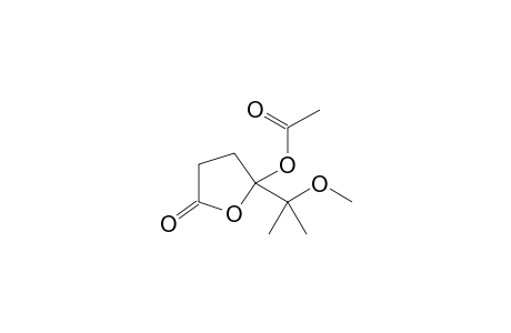 4-Acetoxy-4-(1-methyl-1-methoxyethyl)-4-butanolide