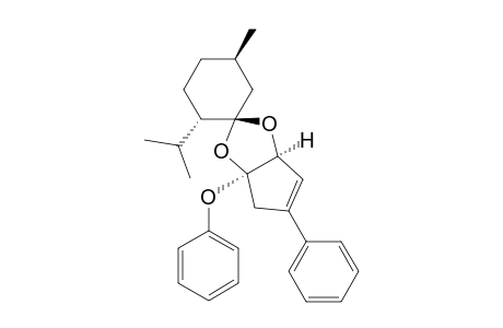 (1S,2S,3'aR,5R,6'aS)-3'a,6'a-Dihydro-2-isopropyl-5-methyl-3'a-phenoxy-5'-phenylspiro[cyclohexane-1,2'-[4H]cyclopenta[1,3]dioxole]
