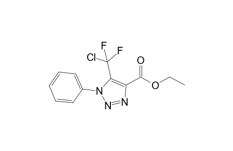Ethyl 5-(chlorodifluoromethyl)-1-phenyl-1H-(1,2,3)-triazole-4-carboxylate